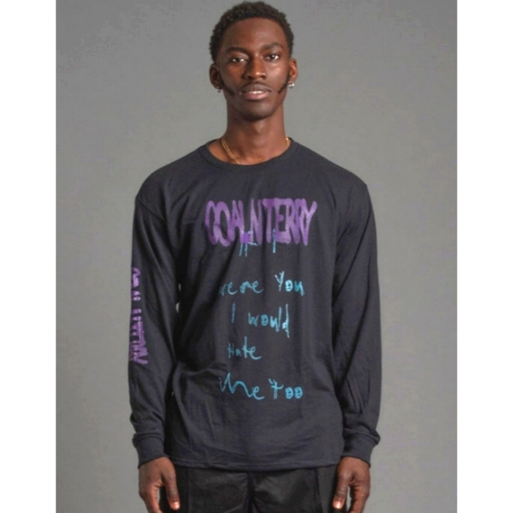 Coal N Terry Hate Me Tee in Black Size L